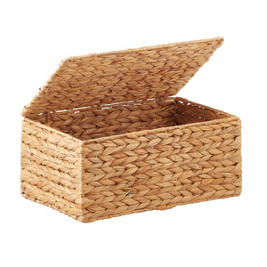 ตะกร้าเก็บของรูปสัตว์จากหวายผักตบชวาหลากสีสัน ยี่ห้อ KV NATURAL HOME เป็นมิตรกับสิ่งแวดล้อม พร้อมฝาปิดอเนกประสงค์ ขายดี - Product Image 3