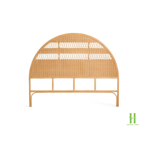 NEW DESIGN Boho Rattan <b>Headboard</b> Handmade Eco Friendly Wicker Bed Back <b>Panel</b> for Home and Hospitality Projects - Product Image 5
