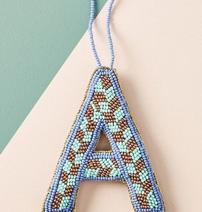 Porte-clés élégant en perles de rocaille, fait main, brodé de cristaux, breloque de sac et porte-clés de luxe, cadeaux de mode - Product Image 6