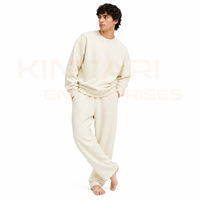 Ensemble de survêtement sportif personnalisé pour homme, veste à capuche entièrement zippée et pantalon de jogging, tenue d'entraînement d'équipe assortie, vente en gros OEM