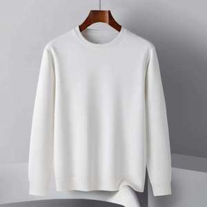 Unisex Classic Crewneck Sweatshirt Autumn Polyester/Cotton Blend Casual Regular Fit Solid <b>Pullover</b> <b>for</b> <b>Men</b> Women Quick Dry - Product Image 2
