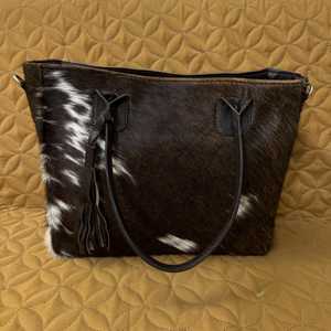 Sac fourre-tout en cuir véritable de qualité supérieure à prix abordable pour femme, en cuir de vachette, fait main, multifonctionnel, imperméable, idéal pour l'été - Product Image 5