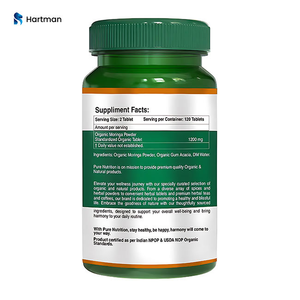 Organic <b>Moringa</b> Powder for Adults Comprehensive Solution for Digestive Health Immune Function Detoxification - Product Image 5