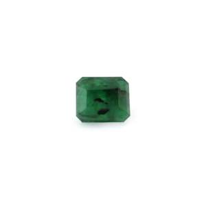 Certified Fine Synthetic Emerald Loose Gemstone-6.75 Carat Brilliant Pear Cut with Calibrated Optical Effects - Product Image 2