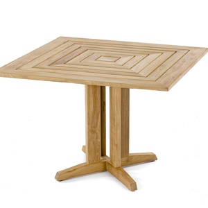 Mesa de Comedor Rectangular de Madera Maciza, Diseño Moderno y Minimalista, Estable, para 4 Personas, Muebles para el Hogar - Product Image 2