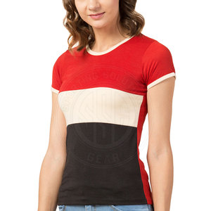 Fashion Women T Shirts Slim Fit Women T Shirts Soft Cotton Comfortable Daily Wear Stylish Summer - Product Image 2