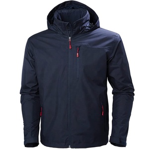 Veste de pluie pour homme sur mesure, col montant, coupe-vent, fermeture éclair, imperméable, vêtements d'extérieur, fourniture OEM - Product Image 5