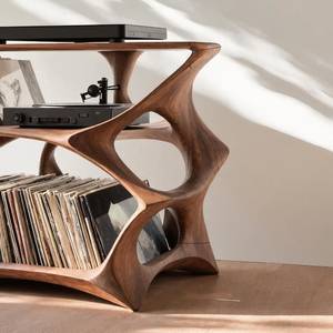 Estación de Reproducción Personalizable Luxali, Soporte para Vajilla Multifuncional Hecho a Mano en Madera Natural, Ajustable y Ecológico - Product Image 3