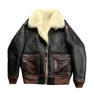 <b>Men</b> Everyday Premium Leather <b>Jacket</b> Soft Durable Comfortable Classic Full Zip Casual Fashion Outerwear - Product Image 1