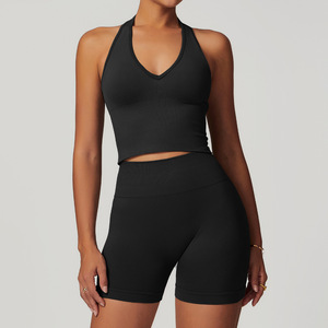 Ensembles de sport et de fitness sans coutures pour femmes : hauts, ensembles de yoga et brassières de sport - Product Image 2