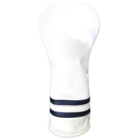 Housse de tête de club de golf hybride personnalisable au design élégant, imperméable, en cuir PU souple, doublure intérieure douce, drapeau américain brodé