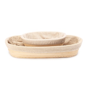 Natural cane sourdoughs <b>bread</b> <b>baskets</b> for dough rising rattan banneton sourdough brotform fermentation - Product Image 5