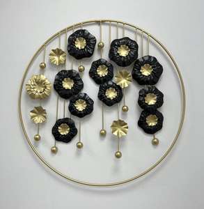 Nuevo Arte de Pared Metálico Hecho a Mano, Decoración Metálica Moderna y de Lujo para Sala de Estar y Oficinas - Product Image 2