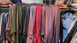 Best2026 Selling Kaftan Abaya Handmade Turkish Floor Length Long Sleeve V Neck Polyester Regular Fit Casual Evening Party <b>Flared</b> - Product Image 6