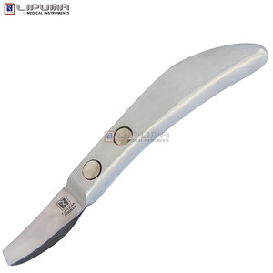 Cuchillo para Pezuñas LIPUMA VETRA de Acero Inoxidable Plateado y Aluminio de 22 cm, Cuchillo Profesional para Recortar Pezuñas de Caballos y Ganado - Product Image 4
