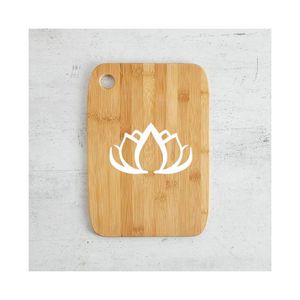 Planche à découper rectangulaire en bambou de luxe, épaisse et grande, avec poignée, personnalisable en gros par l'usine GHP, compatible lave-vaisselle - Product Image 2