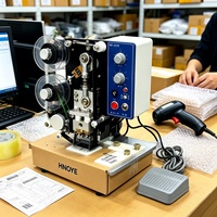 Machine d'impression à ruban continu à chaud pour le codage de la date et du numéro de lot