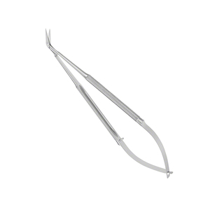 Durable Stainless Steel Manual Micro Spring Scissors Straight Sharp <b>Edge</b> Ophthalmic Microsurgery <b>Tool</b> - Product Image 1