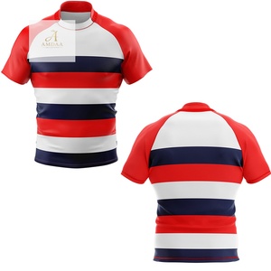 Fabricante de Ropa Deportiva, Jersey de Rugby para Adultos, Última Colección en Tendencia, Jersey de Rugby para Hombre, Servicio OEM - Product Image 5
