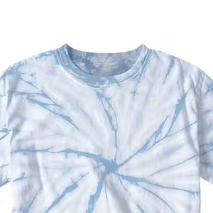 Prix de gros, t-shirts tie-dye respirants de haute qualité pour hommes, manches courtes, vêtements décontractés d'été, t-shirts tie-dye pour hommes - Product Image 2