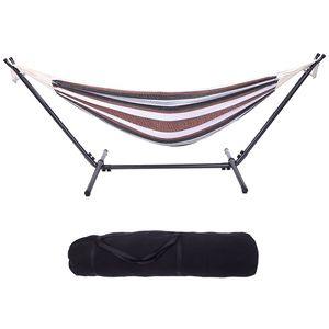 CAPPOTTI DA DONNA Neri con Fiori Argentati e Amaca a Righe Caffè in Poliestere - Product Image 2