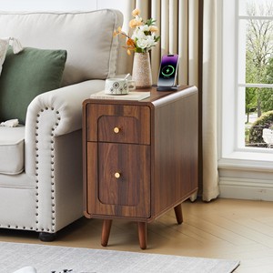Table d'appoint ronde en bois de Sheesham artisanal |   Piedestal décoratif en noyer |   Vente en gros - Product Image 5