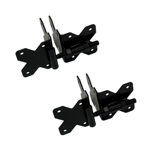 Charnières de porte en acier inoxydable noir de qualité commerciale 2 charnières par paquet pour porte et fenêtre - Product Image 2