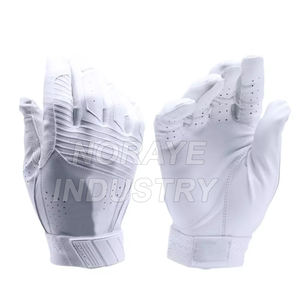 Gants de frappe de baseball avec logo personnalisé, paume en cuir, pour adultes. Fabricant de gants de frappe. - Product Image 1