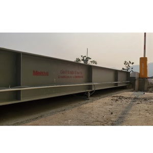 Pont-bascule électronique personnalisé 100T en acier au carbone avec indicateur LED LCD pour pesée de camions - Product Image 4