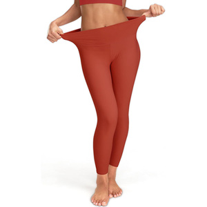 High Waist Workout <b>Leggings</b> <b>Womens</b> Fitness Gym Stretch Sports Pants Custom <b>Leggings</b> Manufacturer Supplier Private Label - Product Image 3