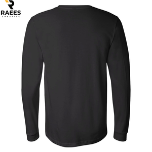 <b>Long</b> Sleeve <b>Mens</b> <b>T</b>-<b>Shirt</b> with Letter Pattern Custom Colors & Eco-Friendly Fabric-High Quality Wholesale - Product Image 2