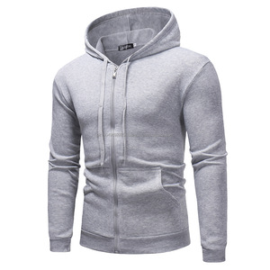 Sudadera con Capucha Completa con Cierre de Cremallera para Hombre, de Manga Larga, Transpirable, de Poliéster - Product Image 4
