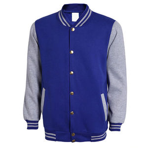 Veste universitaire à manches longues pour homme, en toile imperméable et coupe-vent, vente en gros, designs uniques, streetwear décontracté, vestes Letterman - Product Image 1