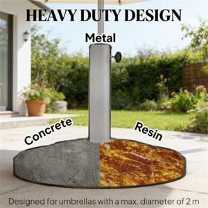 Base per Ombrellone da Giardino in Bronzo - Solo Base per Ombrelloni e Supporti - Product Image 4