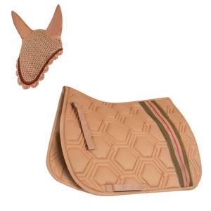 Euro Cavall Industries 2026 - Almohadilla de Montar Ecológica con Forro de Bambú, Satén, Comodidad, Durabilidad, para Salto, Entrenamiento Deportivo y Competición - Product Image 1