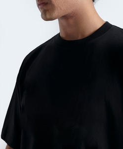 T-shirts pour hommes de haute qualité, 180 GSM, 100 % coton tricoté, logo personnalisé, vente en gros, écologiques, anti-boulochage, imprimés en sérigraphie - Product Image 4