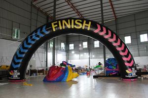 Arche gonflable FINISH en promotion pour événements publicitaires - Product Image 1