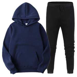 Conjunto Deportivo de Alta Calidad para Hombre, Sudadera con Capucha de Felpa de Algodón Premium, Pantalones Deportivos, Ropa Deportiva Informal de Lujo - Product Image 2
