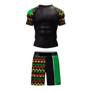 Fabricante de Rashguards de Spandex Sublimados con Estampado Personalizado al por Mayor para BJJ, Ropa de Entrenamiento OEM - Product Image 3