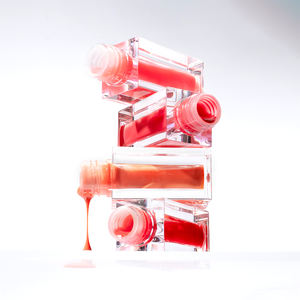 Luxury Custom Logo <b>Lip</b> Gloss Tube Packaging Glossy Liquid Form Premium Supplier - Product Image 1