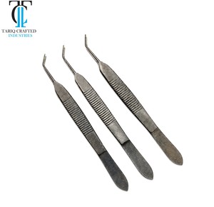Micropinzas Oftálmicas de Acero Inoxidable, Instrumento para Cirugía Ocular - Product Image 1