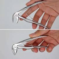 Ensemble de pinces dentaires manuelles professionnelles en acier inoxydable, pinces coupantes pour fils orthodontiques, instruments de laboratoire, utilisation en clinique hospitalière MOL
