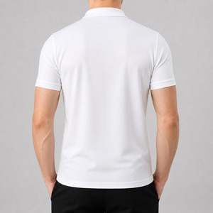 Camisetas Polo Rojas de Manga Corta para Hombre al por Mayor, Alta Calidad, 100% Algodón, Técnica Bordada, Transpirables, Tejido Liso - Product Image 4