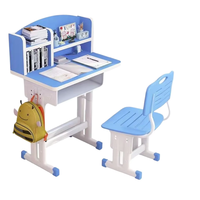 Table d'étude et chaise pour enfants pour les élèves du premier cycle du secondaire et du primaire Bureau de levage domestique
