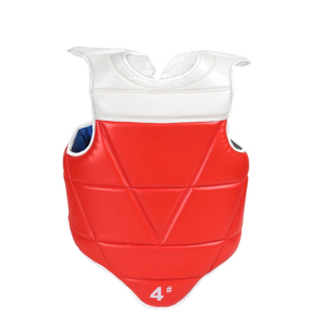 Protège-poitrine en cuir PU de qualité supérieure pour arts martiaux, Muay Thai et Taekwondo, disponible en faible quantité minimale de commande (MOQ) - Product Image 3