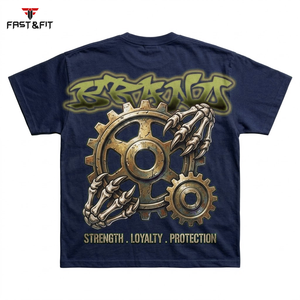 Camisetas de Hombre Estampadas, Ligeras, de Algodón 100%, Talla Grande, Estilo Urbano, Personalizadas, Lisas, Muy Populares - Product Image 5