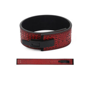 Cinturón de Levantamiento de Pesas Unisex Personalizado, Ajustable, Transpirable, de Cuero Resistente, Antideslizante, con Soporte Lumbar y Protección Avanzada - Product Image 6