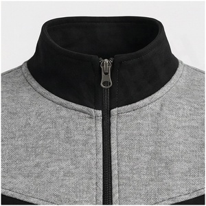 <b>Women</b> Grey Black Color Blocking Tracksuit Full <b>Zip</b> Jacket With Side Pockets And Matching Pants Casual Autumn Wear - Product Image 4