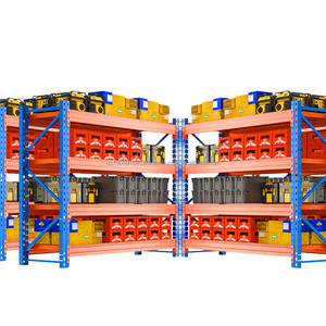 Heavy Duty 4 Tier Layers Factory Warehouse <b>Shelves</b> <b>Metal</b> <b>Storage</b> Shelf Rack <b>Storage</b> Racks <b>Storage</b> Shelving Units - Product Image 3