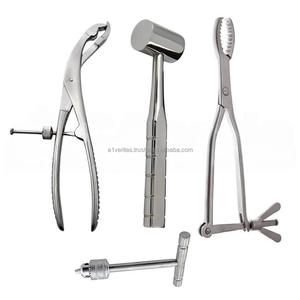 Low MOQ A-1 VERITAS Hayy-Grovve Bone Holding Forceps Orthopedic Instruments With Mesh Tray Set of 5 | sutur kitmedic instrument - Product Image 5